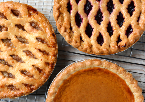 Pies on Cooling Racks